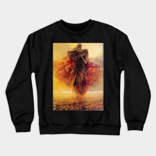 zdzislaw beksinski Crewneck Sweatshirt